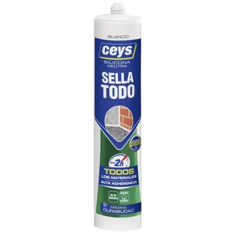 Silicona ceys sellatodo 280ml blanco