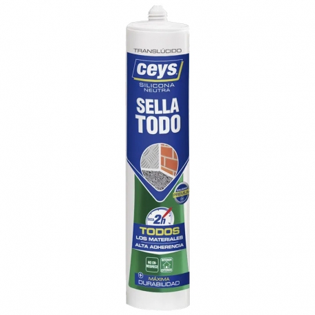 Silicona ceys sellatodo 280ml translucido