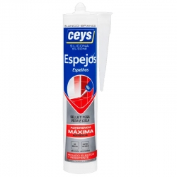 Silicona ceys espejos 280ml blanco