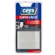 Tira adhesiva ceys crick quita y pon 7x25mm transparente 4 tiras