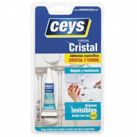 Adhesivo para cristales ceys especial 3gr