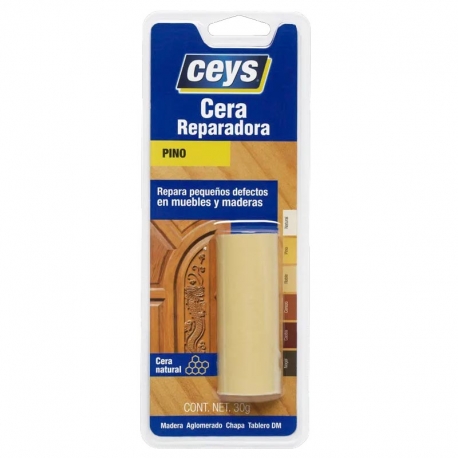 Cera para madera ceys reparadora pino