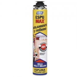 Espuma de poliuretano ceys espumax aislar y rellenar pistola 750ml