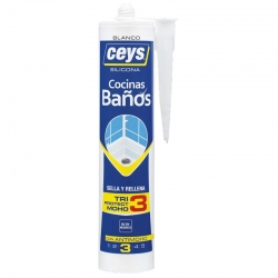 ⇒ Sellador ceys juntas sanitarios 290ml blanco ▷ Precio. ▷ Comprar con los  Mejores Precios. Ofertas online