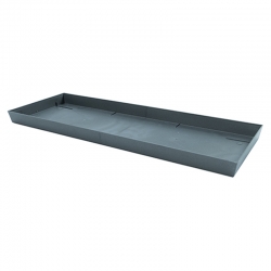 Plato jardineria plastiken tes 46x16,5x2,5cm antracita