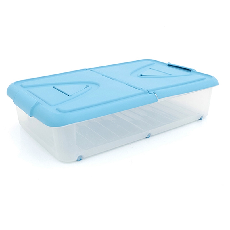 ⇒ Caja organizadora con ruedas plastiken multibox nature 60l azul ▷ Precio.  ▷ Comprar con los Mejores Precios. Ofertas online