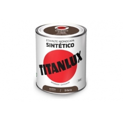 Esmalte sintetico titan brillo 0547 750 ml marron