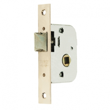 Cerradura mcm serie 1510-2-35 puerta madera latonado