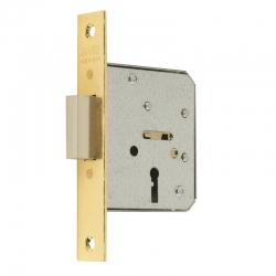 Cerradura mcm serie 1513-2-35 puerta madera latonado