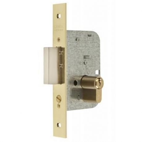 Cerradura mcm serie 1312-2-40 puerta madera latonado