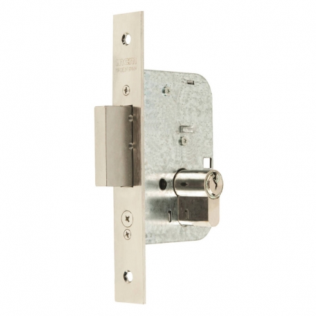 Cerradura mcm serie 1312-1-50 puerta madera niquelado