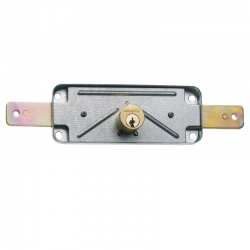 Cerradura mcm serie 1511v puerta metalica cincado