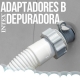 Adaptador b para tubos index 32-38m 2 piezas