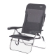 Silla de playa crespo al-223 reclinable 7 posiciones gris