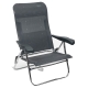 Silla de playa crespo al-205 reclinable 7 posiciones gris