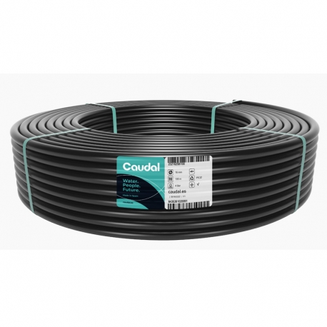 Tuberia pe bd goteo caudal 4 bares 16 mm 100 metros negro