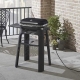 Barbacoa electrica weber lumin + soporte 2200w negro