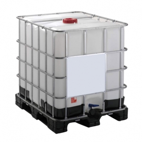 Deposito agua graf potable ibc blanco 1000l