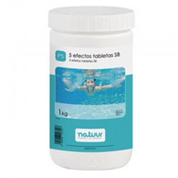 Cloro 5 acciones natuur tableta 250gr 1kg