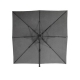 Parasol aluminio excentrico antracita 3x3m (bis)