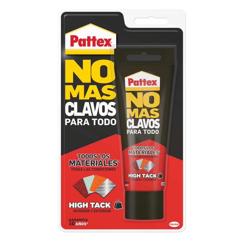 Pattex No Más Clavos Adhesivo de montaje color blanco en formato cartucho  370gr