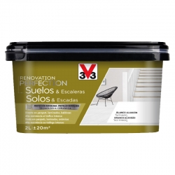 Pintura suelo-escaleras v33 renovation perfection 2l gris perla