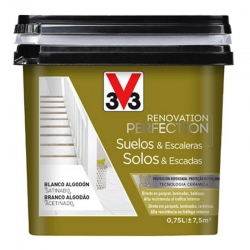 Pintura suelo-escaleras v33 renovation perfection 750ml gris titanio