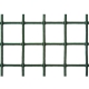 Malla electrosoldada nivel galvanizada 1x5m 13x13x0,65mm pvc verde