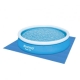 Protector suelo piscina bestway desmontables azul 50x50cm 9 piezas