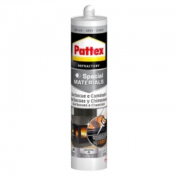 Masilla refractaria pattex barbacoas y chimeneas 500gr gris