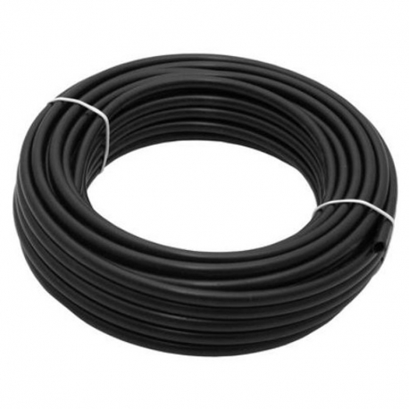 Microtubo caudal para goteo 6,5x4,5mm 25m negro