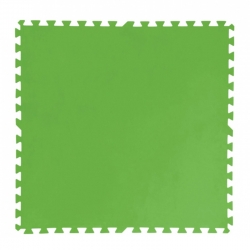 Loseta jardin bestway desmontable verde 78x78cm 9 unidades