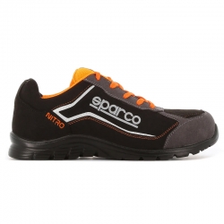 Zapato de Seguridad SPARCO SPORT EVO S3 Rojo y Negro T38-48