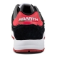 Zapato seguridad abarth 595 s3 negro-rojo talla 38