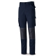 Pantalon multibolsillos marca stretch pro azul marino talla 38