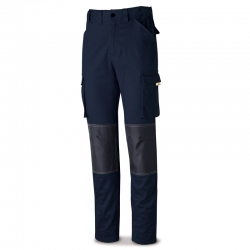 Pantalon multibolsillos marca stretch pro azul marino talla 38