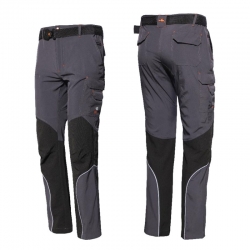 Pantalon multibolsillos light extreme issaline 8837b gris talla m