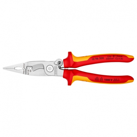 Alicate instaladores knipex 13 96 vde 200mm
