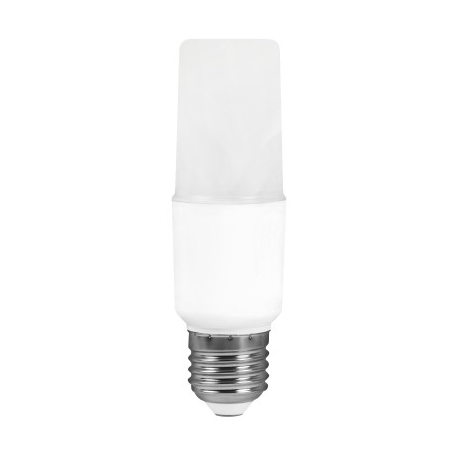 Bombilla led tubular t37 e27 10w 950 lumenes luz calida