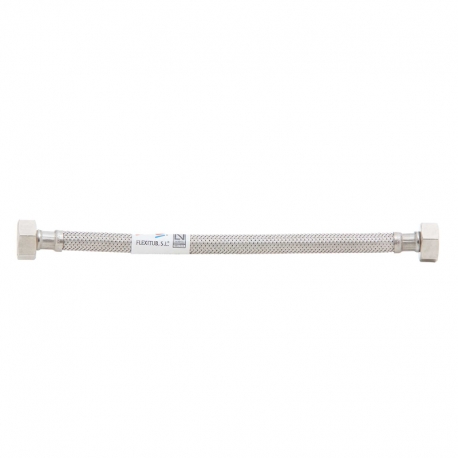 Conexion flexible h2o acero inox h 1/2 - h 1/2 45cm