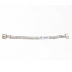 Conexion flexible h2o acero inox m 1/2 - h 1/2 50cm