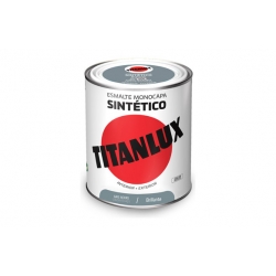 Esmalte sintetico 750 ml brillante titanlux 503 gris acero