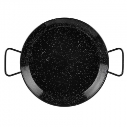 Paella valenciana garcima esmaltada 50cm 2 asas