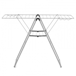 Tendero plegable brabantia con alas 20m gris metalizado