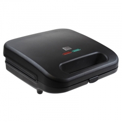 Sandwichera ambit grill + placas extraibles 800w negro