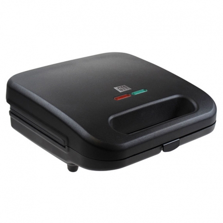 Sandwichera ambit grill + placas extraibles 800w negro