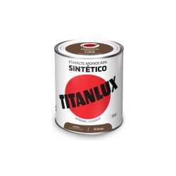 Esmalte sintetico titan brillo 0517 750 ml pardo