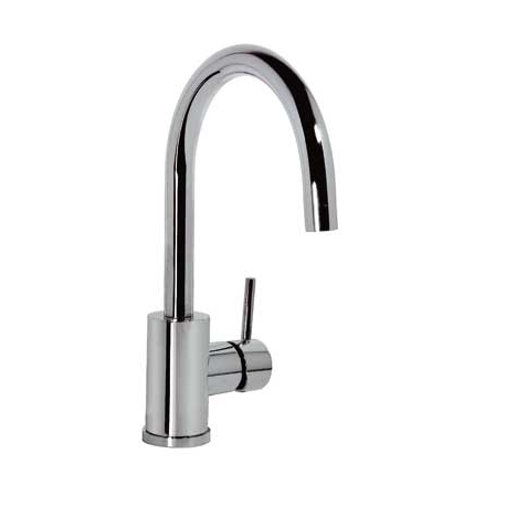 Monomando lavabo tres alplus caÑo curvo 324 mm cromo 203.403.01