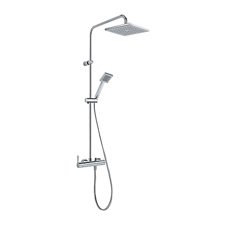 Monomando conjunto ducha tres lex-alp cromo 08119301