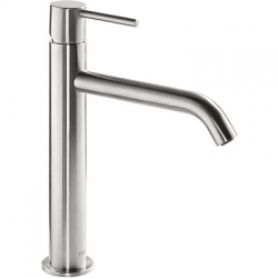 Monomando lavabo tres study alto 304mm acero 26230701ac